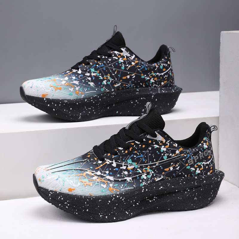 Breathable Mesh Athletic Shoes - Zapatillas para correr maratón para hombre,