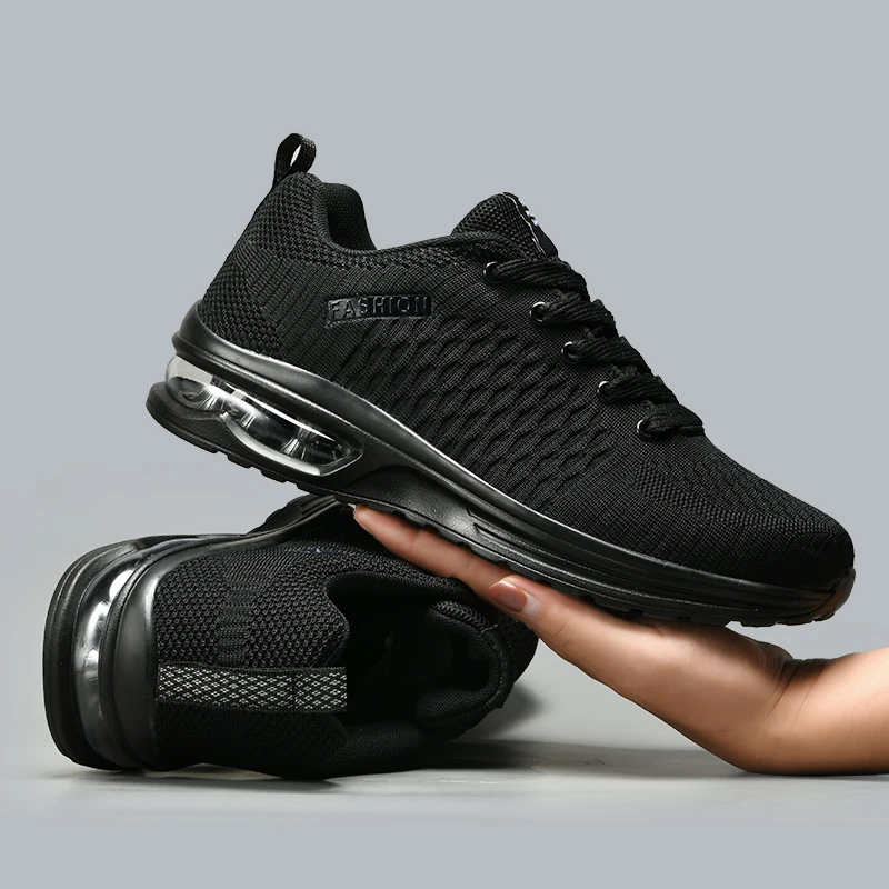 Breathable Mesh Athletic Shoes - Zapatos para correr para hombre, zapatillas