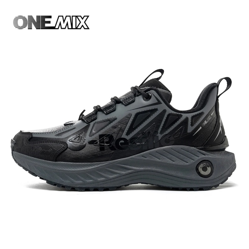 Anti Slip Trail Running Sneakers - ONEMIX, zapatillas para correr para hombre,